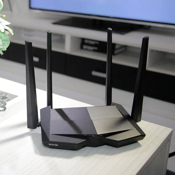 Tenda AC10 AC1200 1200Mbps Dual Band 4 Antenna Gigabit WiFi Router - Image 3