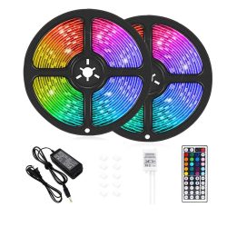 GearUP SL50 RGB LED Strip Light with Remote- 5 Meter, Non-Waterproof