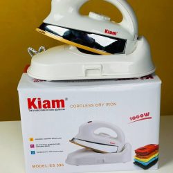 Kiam ES596 1000W Cordless Electric Dry Iron