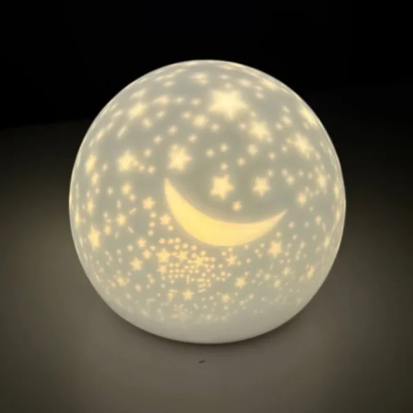 Rechargeable 3D Moon Lamp With Remote -18 CM - Image 3